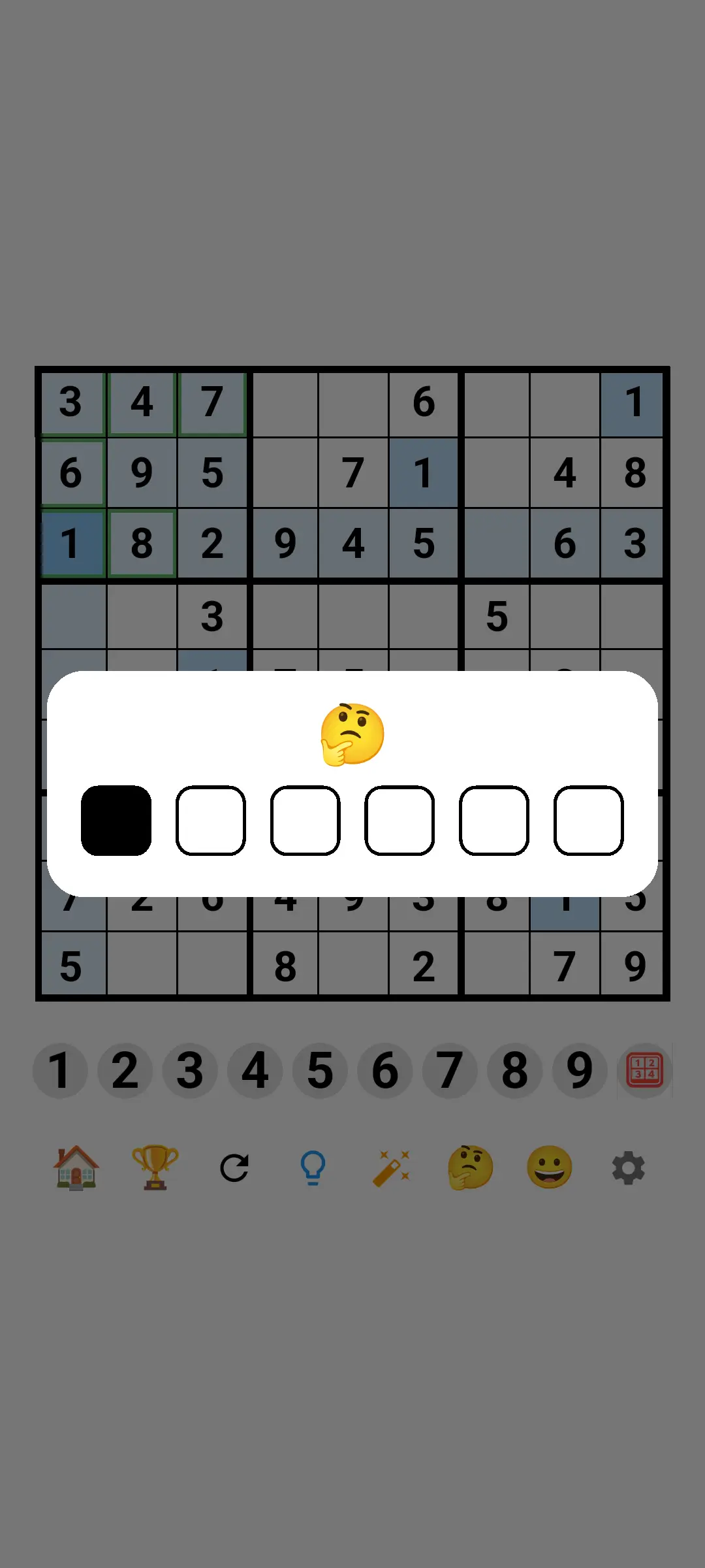 SudokuVerse level dialog